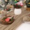 Christmas Table Runner Nude Coffee Cheesecloth Table Runner Boho Gauze Table Runner 120 inches Long Winter Table Decor for Wedding Baby Shower Xmas Party Decorations